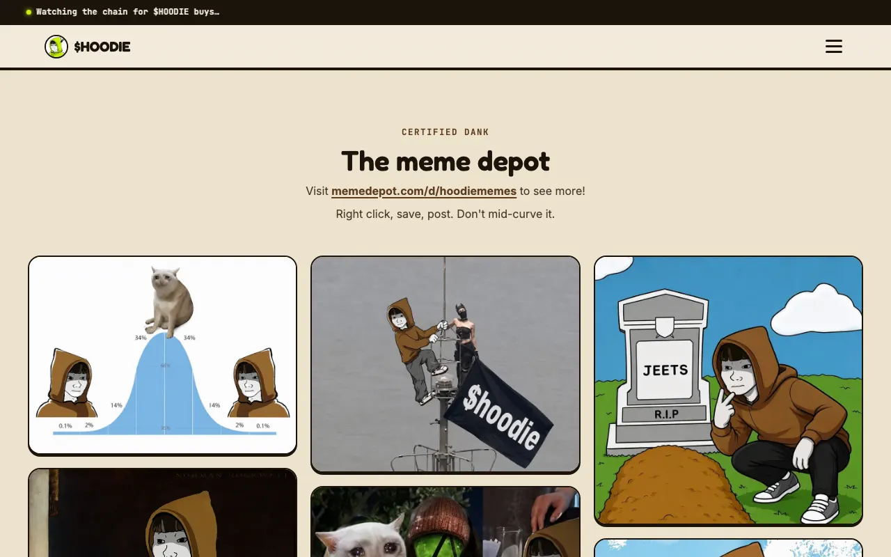 Preview of the meme depot